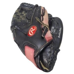 Rawlings Fast Pitch Softball FP22SB 12" Pink & Black Glove Mitt RHT